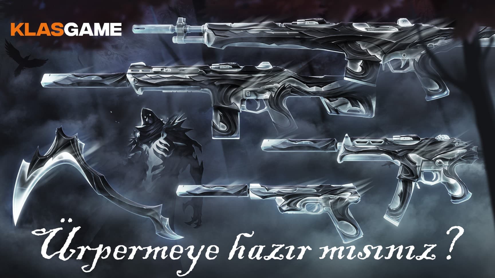 Valorant Ruh Azabı Kaplama Seti Çok Yakında KLASGAME’de.