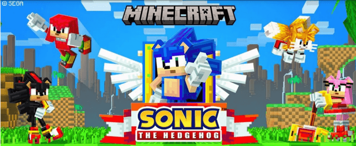 MINECRAFT İÇİN SONİC DLC'Sİ PAYLAŞILDI