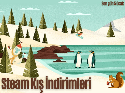 Steam Kış İndirimi 2021 Başladı! Birbirinden Avantajlı Oyunlar!
