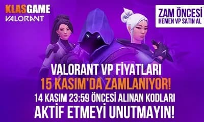 VALORANT BEDEL(VP) DEĞİŞİKLİKLERİ