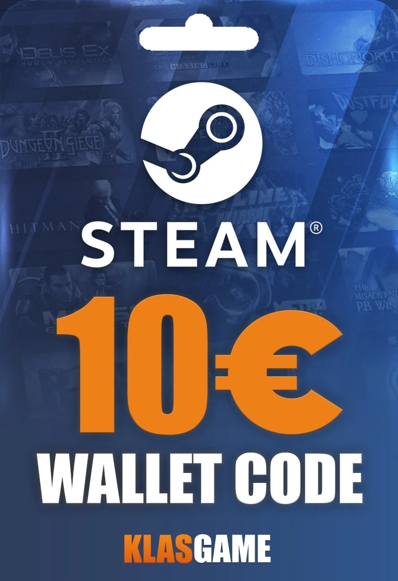 Steam Cüzdan 10 EUR