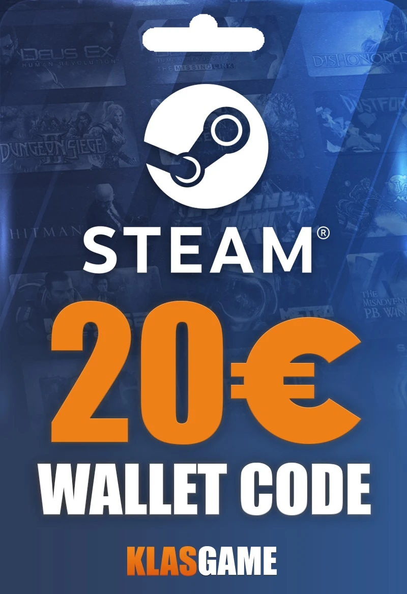 Steam Cüzdan 20 EUR