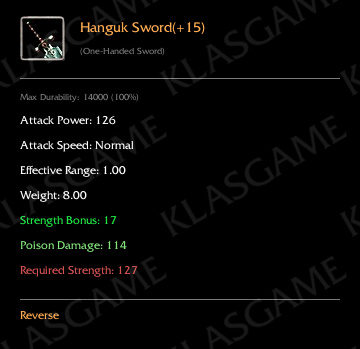 Hanguk Sword(+15)