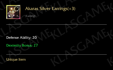 Akaras Silver Earrings(+3)