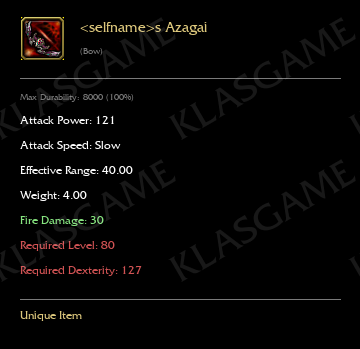 KLASGAMEs Azagai
