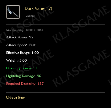 Dark Vane(+7)
