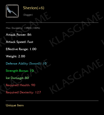 Sherion(+6)