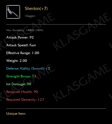 Sherion(+7)