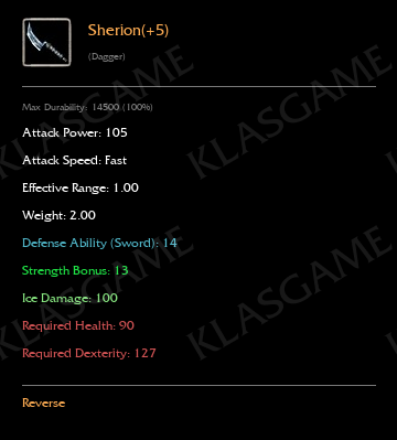Sherion(+5)
