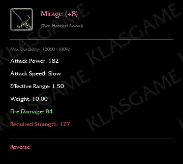 Mirage (+8)
