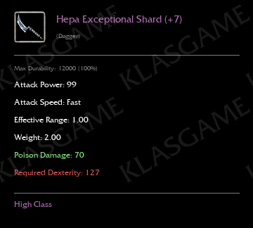 Hepa Exceptional Shard (+7)