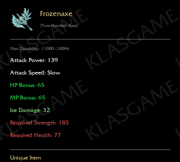 Frozenaxe