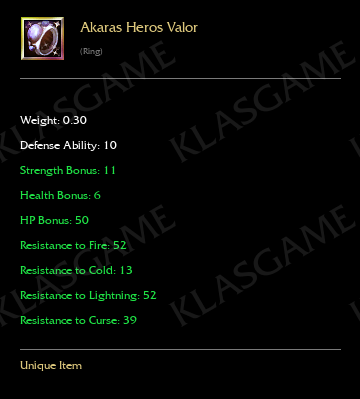 Akaras Heros Valor