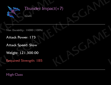 Thunder Impact(+7)