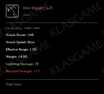 Iron Impact (+7)