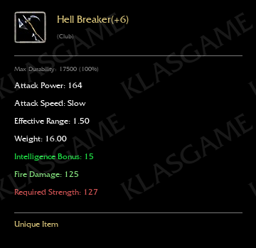 Hell Breaker(+6)