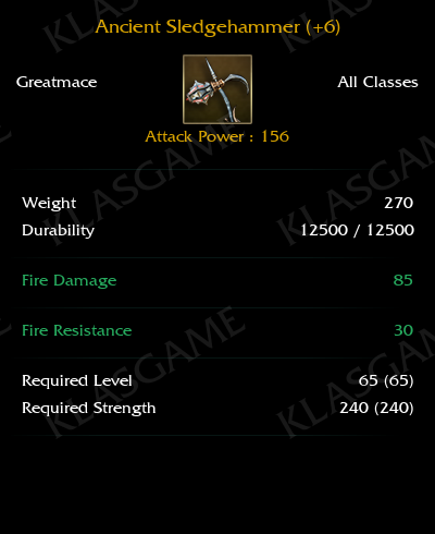 Ancient Sledgehammer (+6)