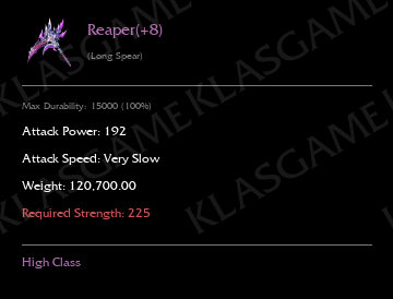 Reaper(+8)