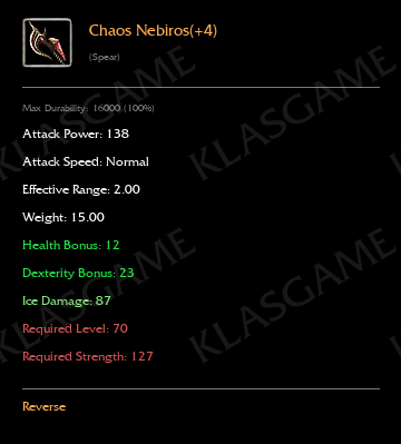 Chaos Nebiros(+4)