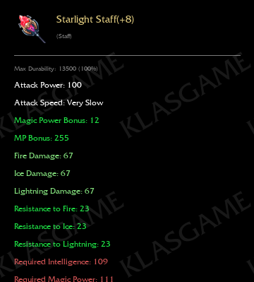 Starlight Staff(+8)