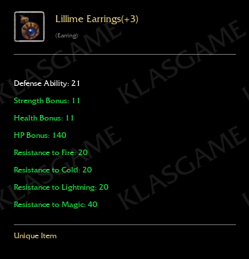 Lillimes Earrings(+3) ( +7 eşya )