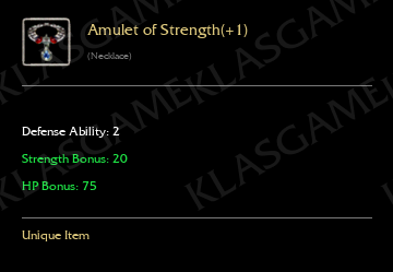 Amulet of Strength(+1)