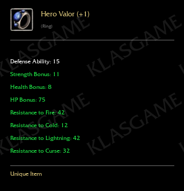 Hero Valor (+1)