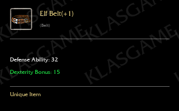 Elf Belt(+1)