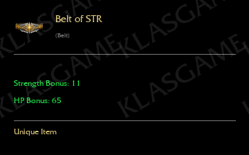 Belt of STR ( +6 eşya )